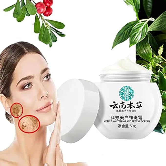DR. HANCY DR HANCY WHITE SPOT CREAM, WHITENING FRECKLE CREAM REMOVE MELASMA CREAM, DARK SPOT REMOVER FOR FACE HYPERPIGMENTATION TREATMENT, SMOOTH SKIN FACE MOISTURIZER CREAM FOR ALL SKIN TYPES (50G) - Image 1